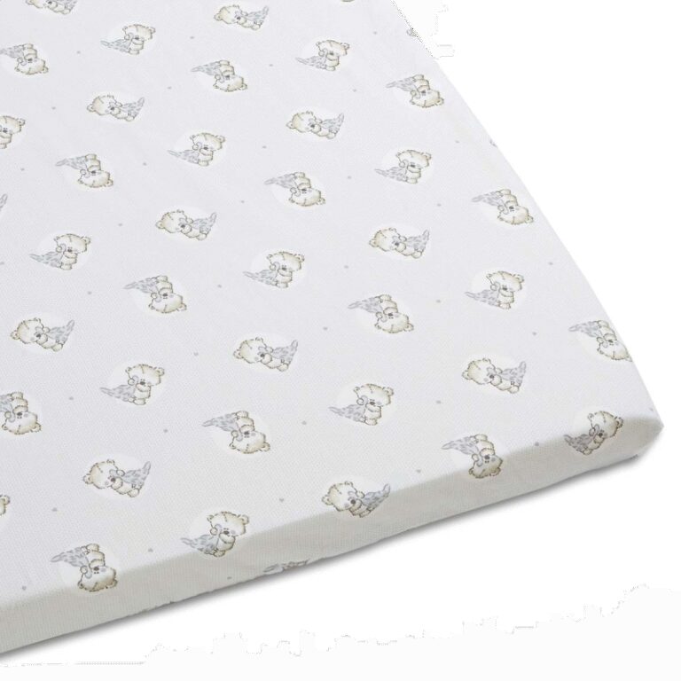 Atelier Morphée - Drap housse enfant à oursons Teddy