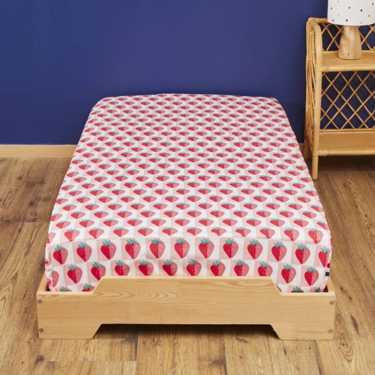 Atelier Morphée - Drap housse Fraises