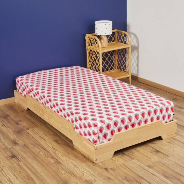 Atelier Morphée - Drap housse Fraises