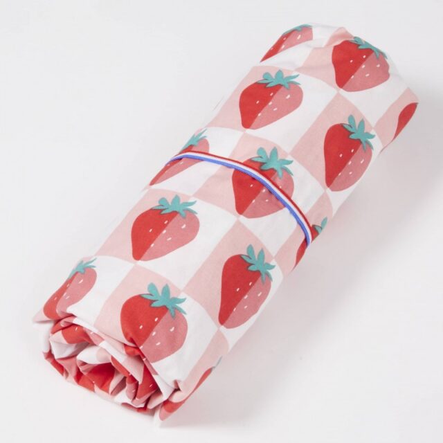 Atelier Morphée - Drap housse Fraises
