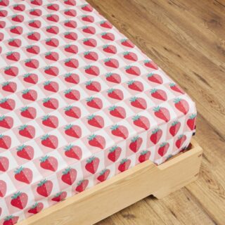 L’Atelier de Morphée - Drap housse Fraises