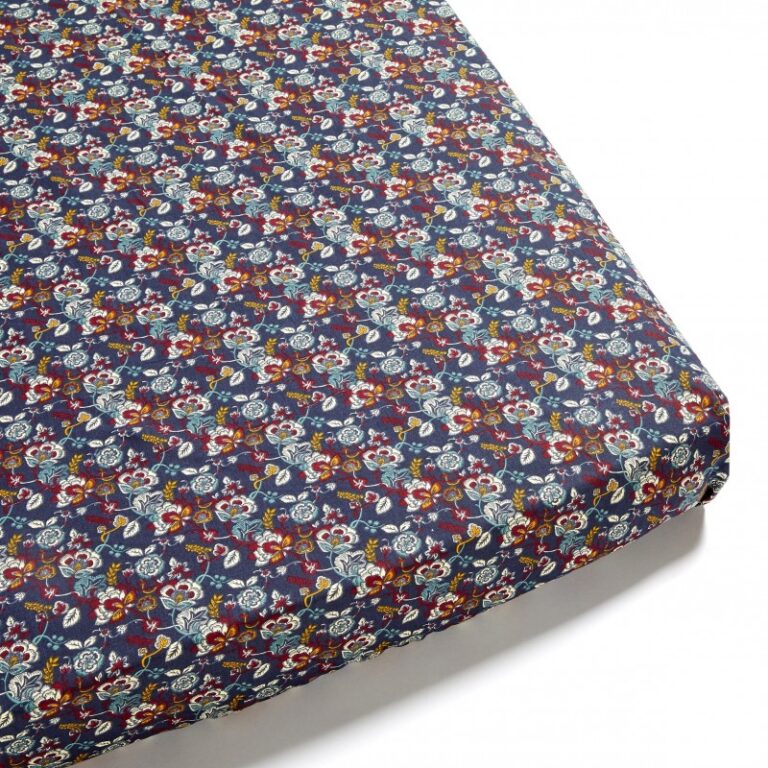 drap housse pour enfant lula bleu Atelier Morphée - Drap housse Lula bleu pour enfant