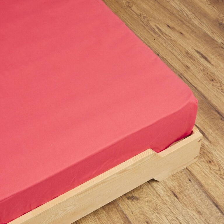 Atelier Morphée - Drap housse Rose foncé