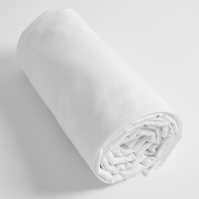 Atelier Morphée - Drap plat blanc