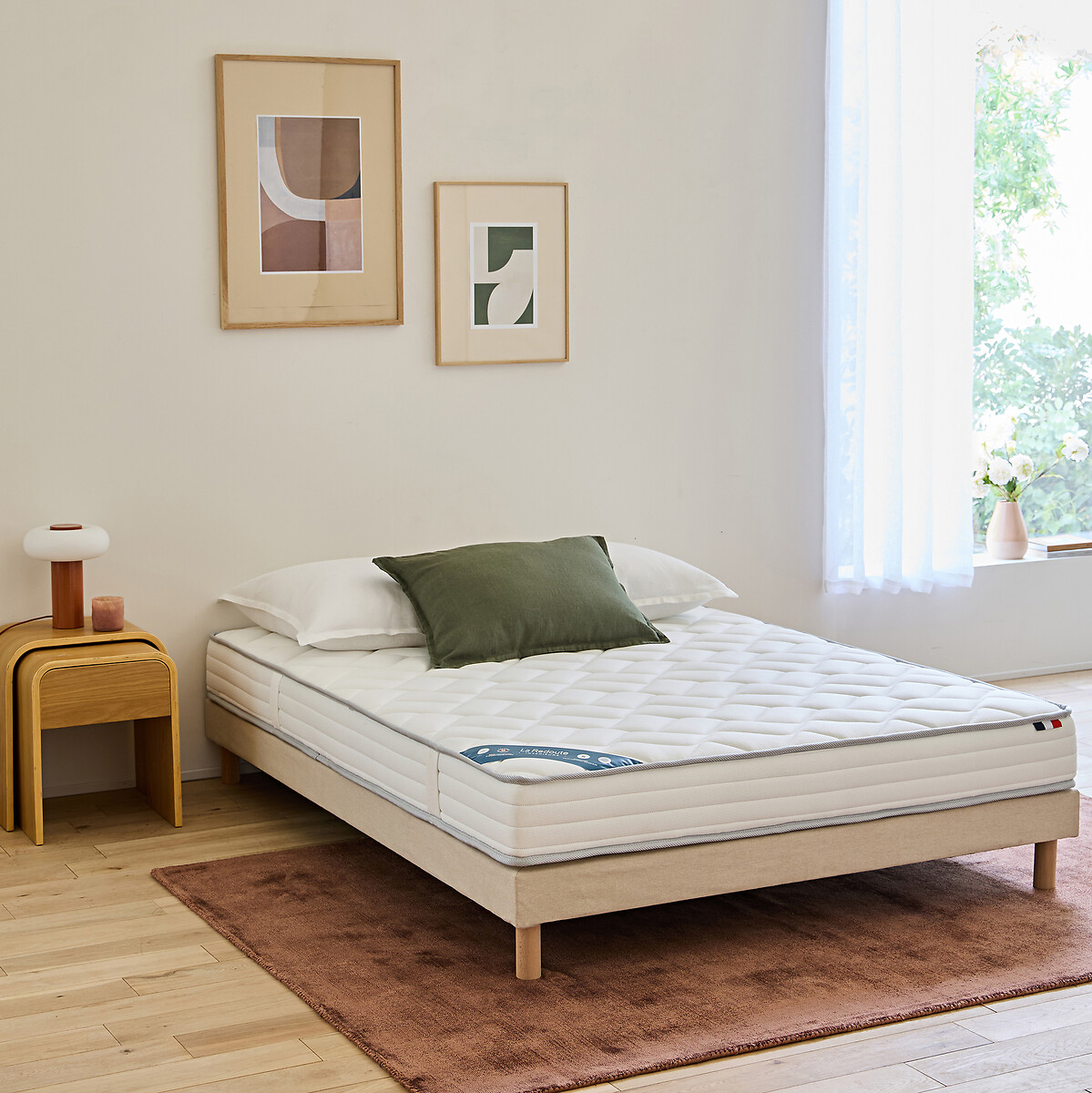 e7bdce2d3f39cf458381723181e3b22f LA REDOUTE INTERIEURS - Pack Matelas +sommier +pieds +couette +oreiller(s)