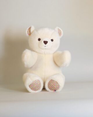 Pamplemousse Peluches - Peluche Petit Ours Robert Beige Liberty