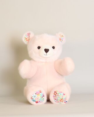 Pamplemousse Peluches - Peluche Grand Ours Robert Rose Liberty