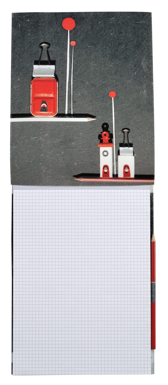 Maron Bouillie - Housse de bloc note La bricole Ardoise - Maron Bouillie Paris