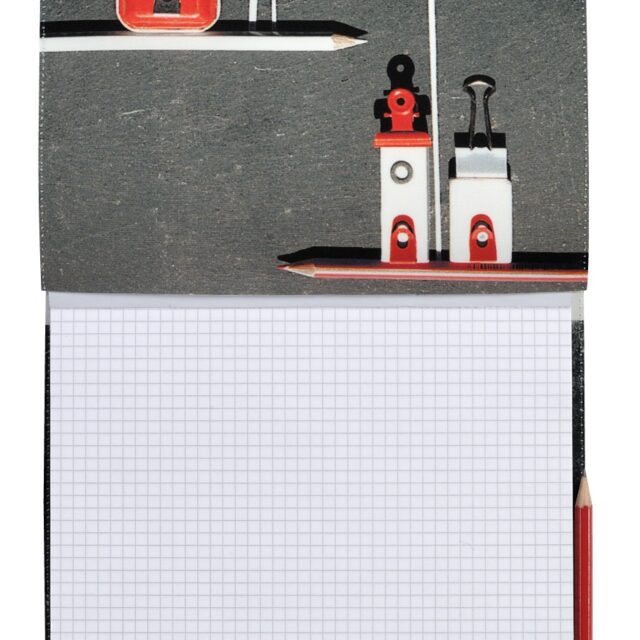 Maron Bouillie - Housse de bloc note La bricole Ardoise - Maron Bouillie Paris