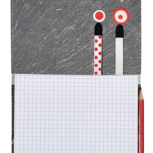 Maron Bouillie - Housse de bloc note La bricole Ardoise - Maron Bouillie Paris