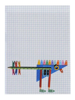 Maron Bouillie - Housse de bloc note La bricole Multicolore – Maron Bouillie Paris