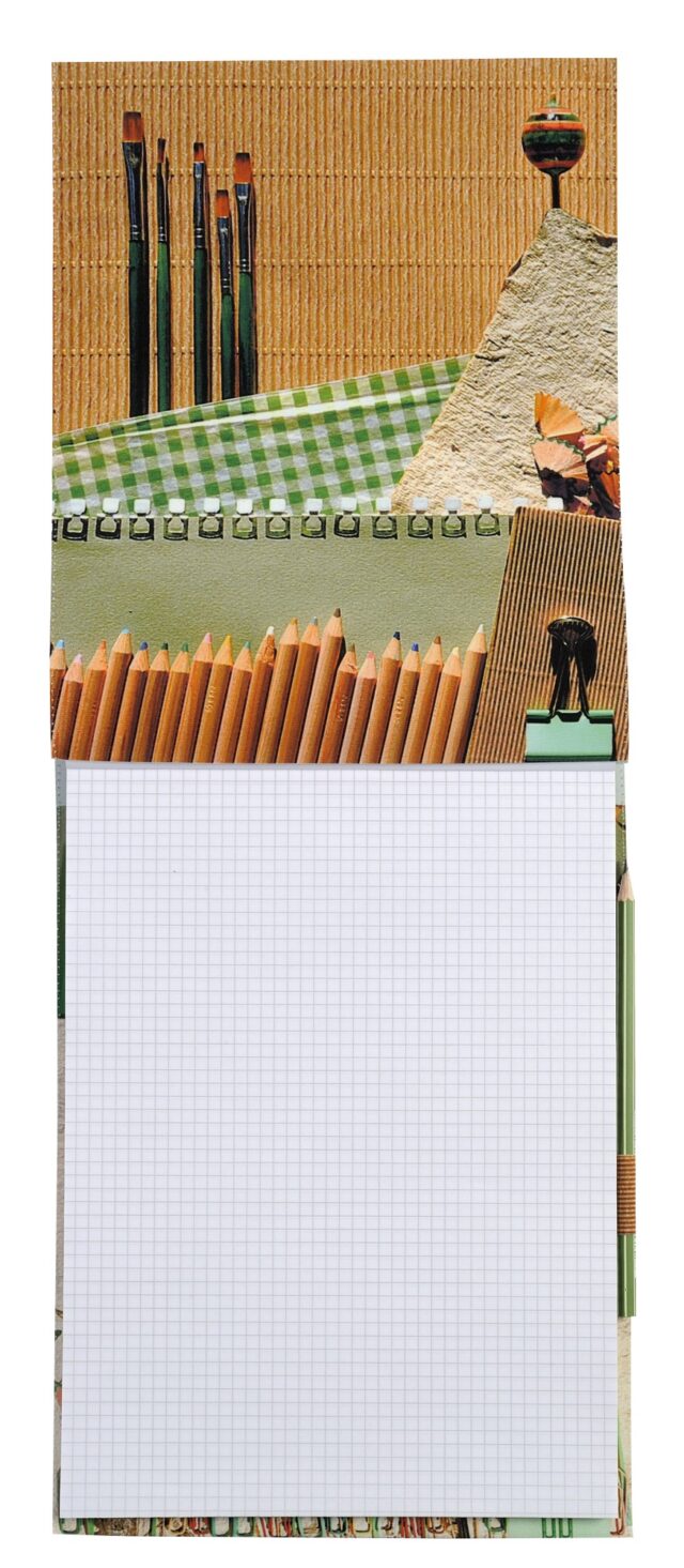 Maron Bouillie - Housse de bloc note La bricole Nature - Maron Bouillie Paris