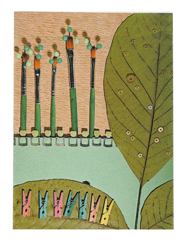 Maron Bouillie - Housse de bloc note La bricole Nature - Maron Bouillie Paris