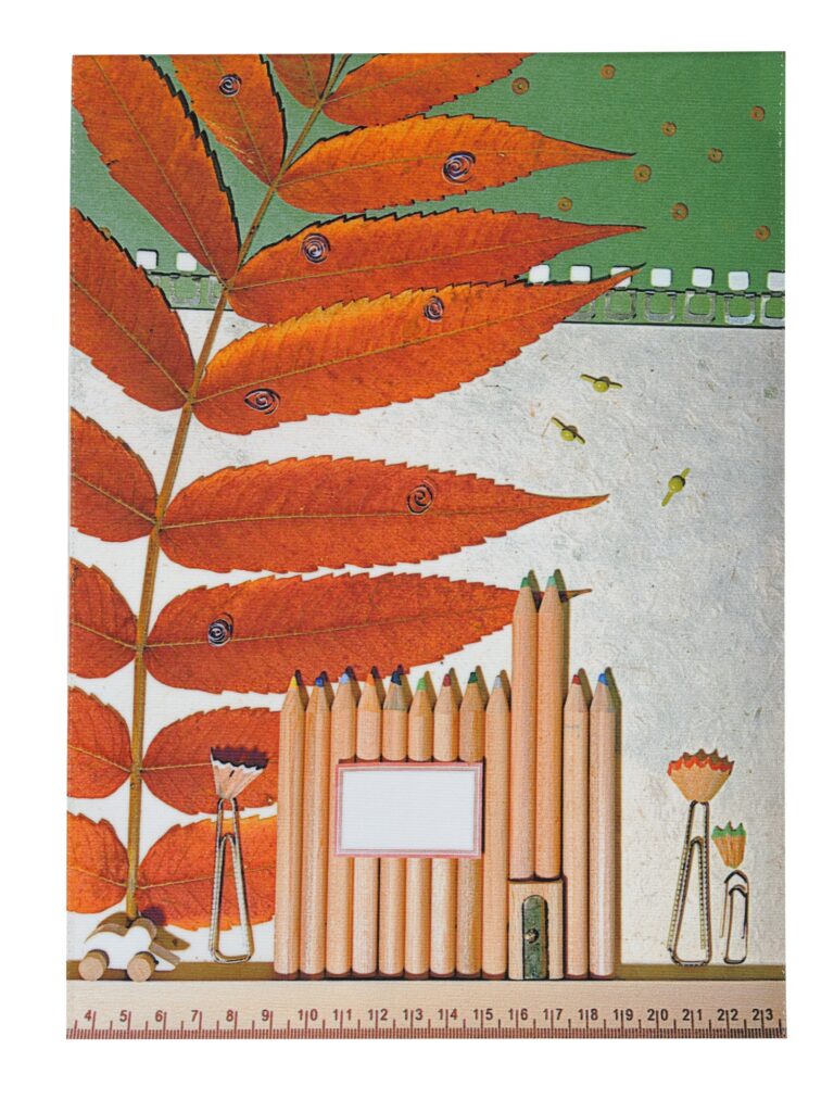 Maron Bouillie - Housse de bloc note La bricole Nature - Maron Bouillie Paris