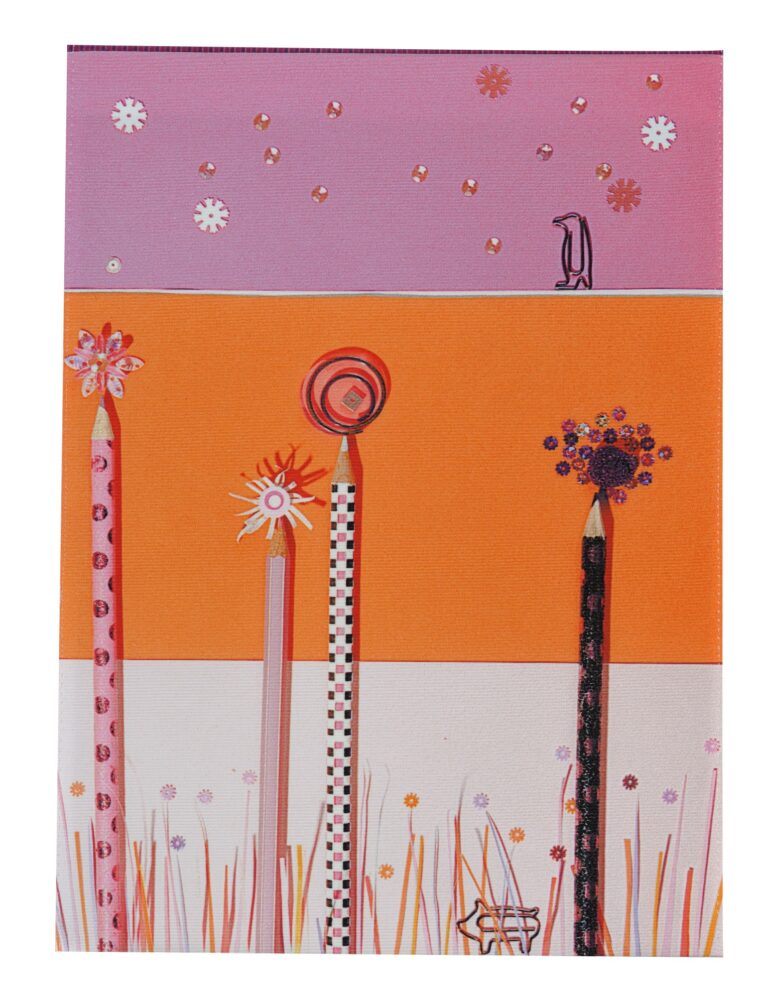 Maron Bouillie - Housse de bloc note La bricole Rose - Maron Bouillie Paris