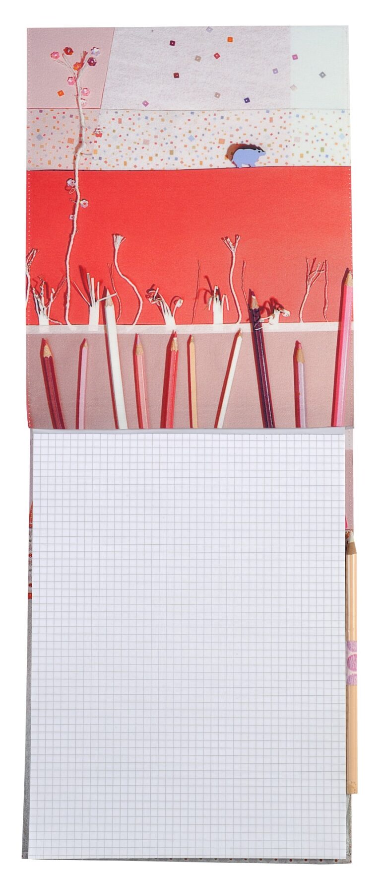 Maron Bouillie - Housse de bloc note La bricole Rose - Maron Bouillie Paris