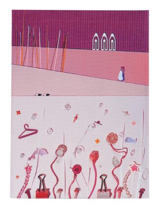 Maron Bouillie - Housse de bloc note La bricole Rose  Maron Bouillie Paris