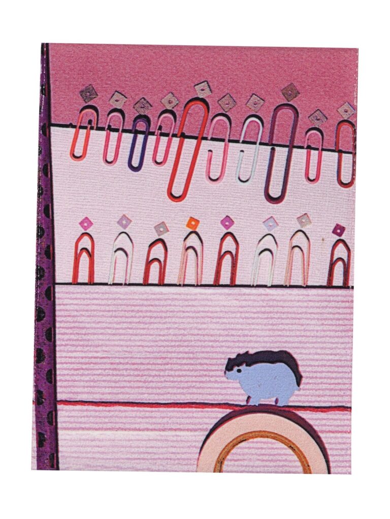 Maron Bouillie - Housse de bloc note La bricole Rose - Maron Bouillie Paris