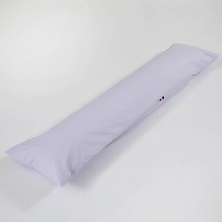 L’Atelier de Morphée - Housse de traversin plat lilas (Lot de 2)