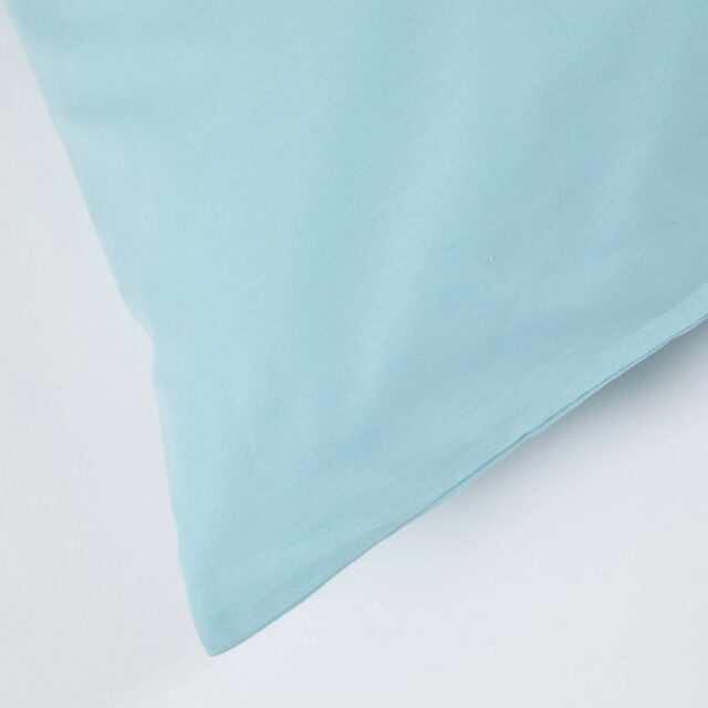 Atelier Morphée - Housse pour oreiller bleu (Lot de 2)