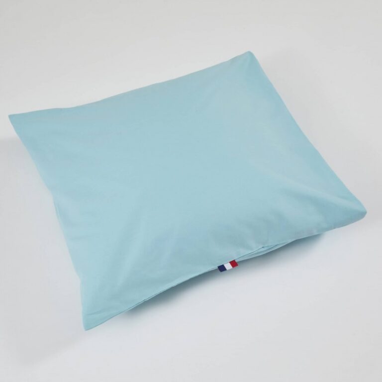 Atelier Morphée - Housse pour oreiller bleu (Lot de 2)