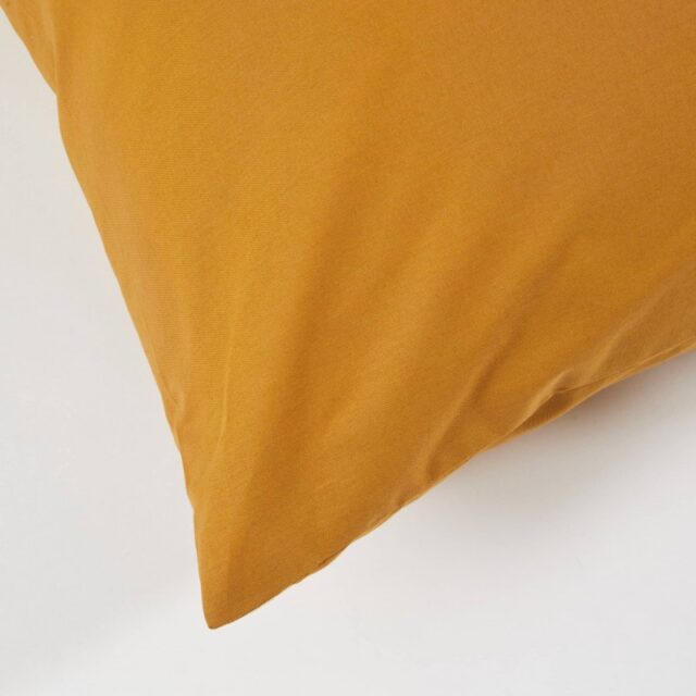 Atelier Morphée - Housse pour oreiller orange (Lot de 2)