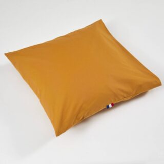 L’Atelier de Morphée - Housse pour oreiller orange (Lot de 2)
