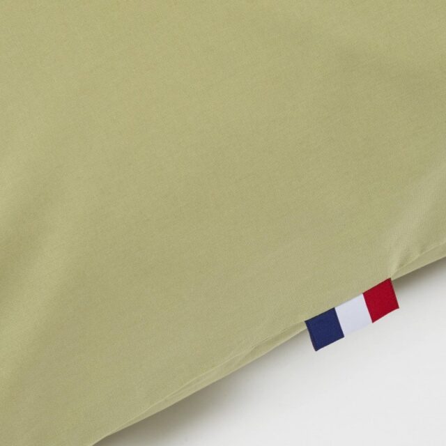 Atelier Morphée - Housse pour oreiller vert (Lot de 2)