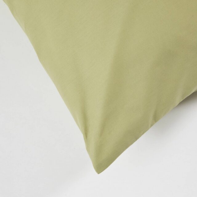 Atelier Morphée - Housse pour oreiller vert (Lot de 2)