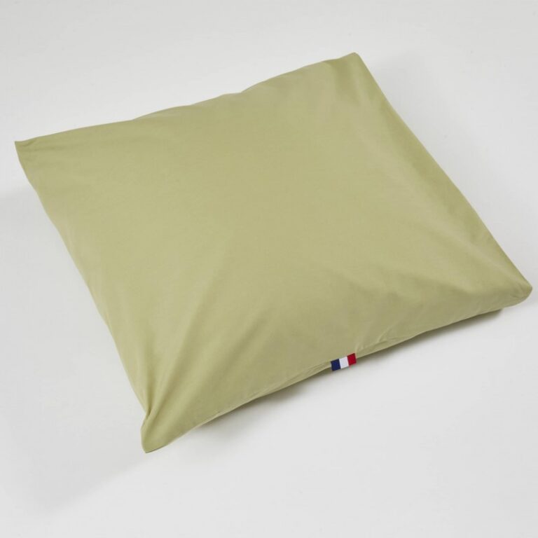 Atelier Morphée - Housse pour oreiller vert (Lot de 2)