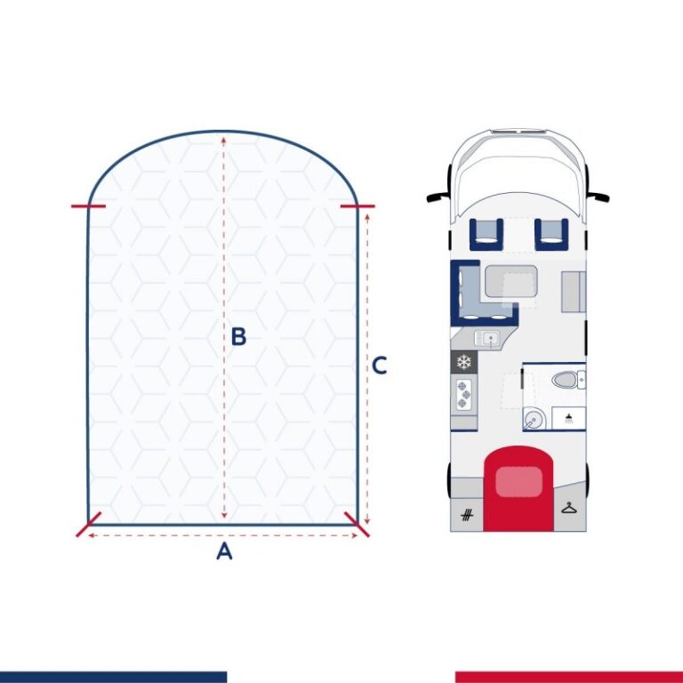 Atelier Morphée - Matelas pour camping car central Sidonie