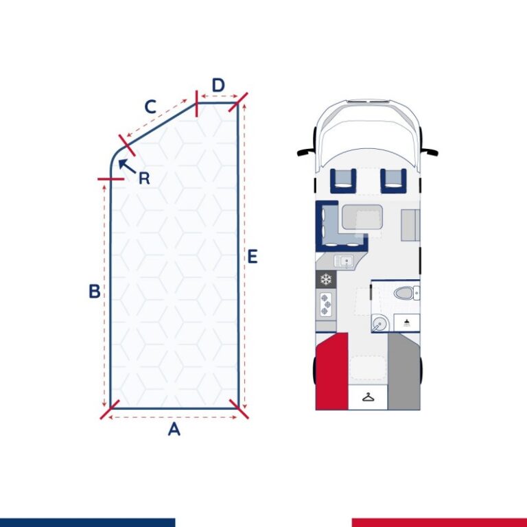 Atelier Morphée - Matelas camping car lit jumeau Leontine (Gauche)
