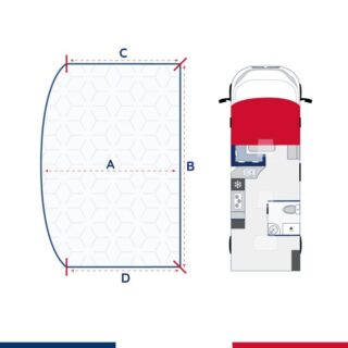 Matelas camping car lit transversal Théophile par la marque L’Atelier de Morphée L’Atelier de Morphée - Matelas camping car lit transversal Théophile