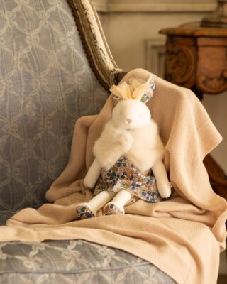 Pamplemousse Peluches - Poupée Lapin Colette  Liberty Poppy