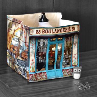 Boite de rangement Boulangerie 28 Souvenir Paris Maron Bouillie par la marque Maron Bouillie Maron Bouillie - Boite de rangement Boulangerie 28 Souvenir Paris Maron Bouillie