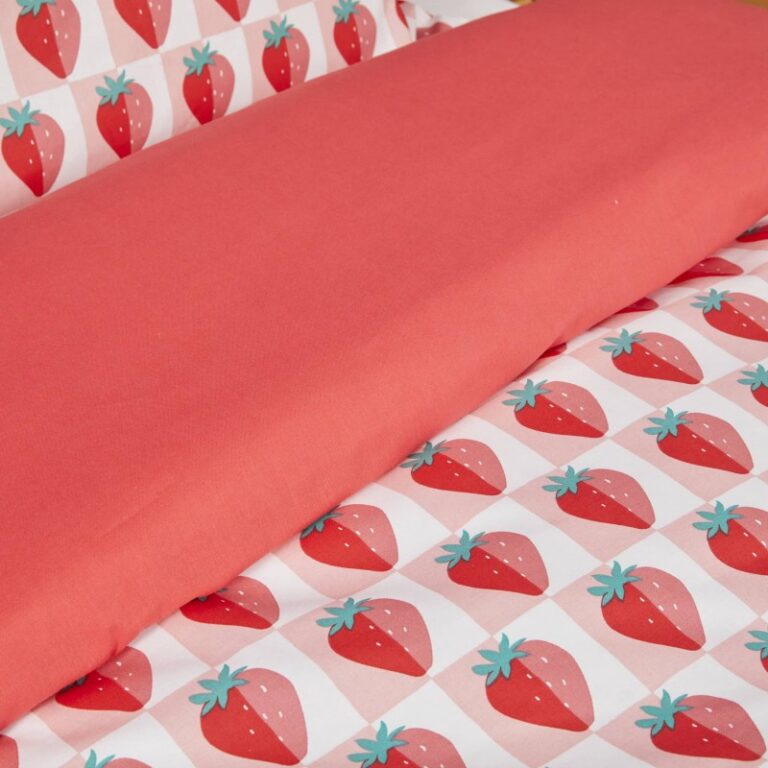 Atelier Morphée - Parure de lit Fraises