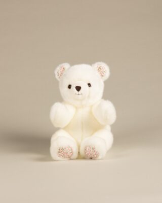 Pamplemousse Peluches - Peluche Grand Ours Robert Blanc Liberty
