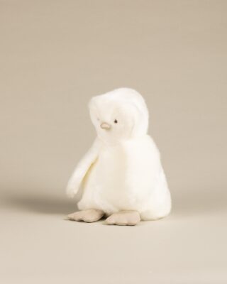 Peluche Victor Le Pingouin Blanc par la marque Pamplemousse Peluches Pamplemousse Peluches - Peluche Victor Le Pingouin Blanc