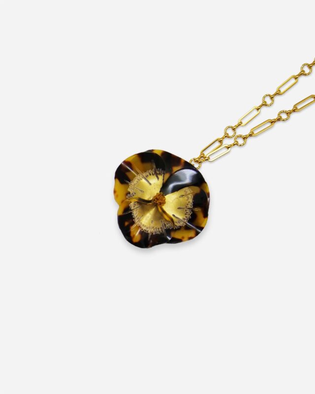 Ciléa Paris - Pendentif personnalisé Pensée – Maxi