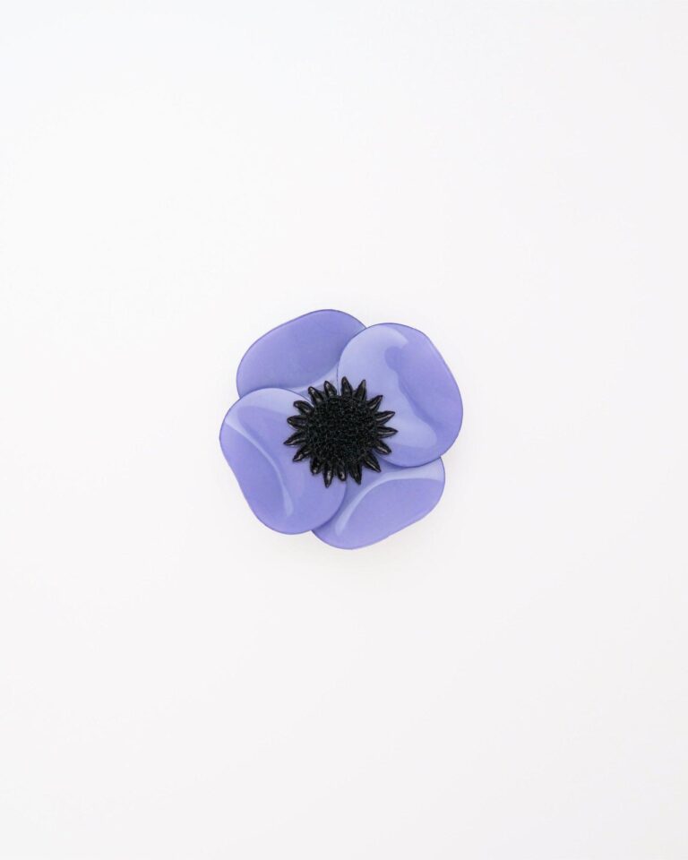 Ciléa Paris - Broche fleur Anémone - Grand