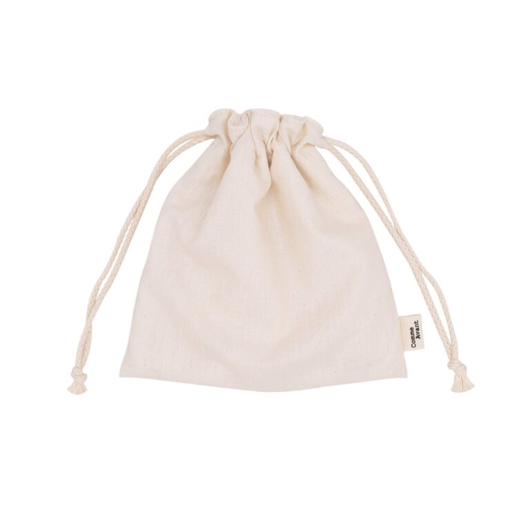 Comme Avant - Pochette à Savon en Coton Bio - Lavable & Imperméable