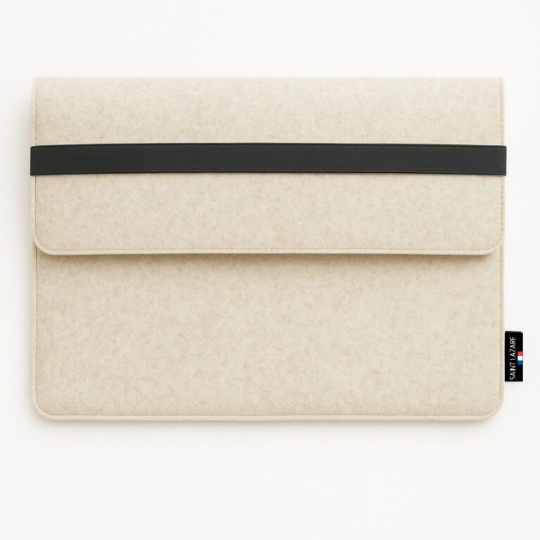 Saint-Lazare - Pochette ordinateur Made in France - personnalisable