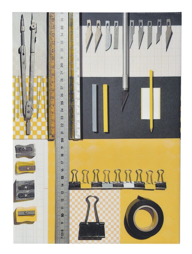 Maron Bouillie - Protège-cahier La bricole Jaune et noir - Maron Bouillie Paris