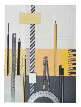 Maron Bouillie - Protège-cahier La bricole Jaune et noir – Maron Bouillie Paris