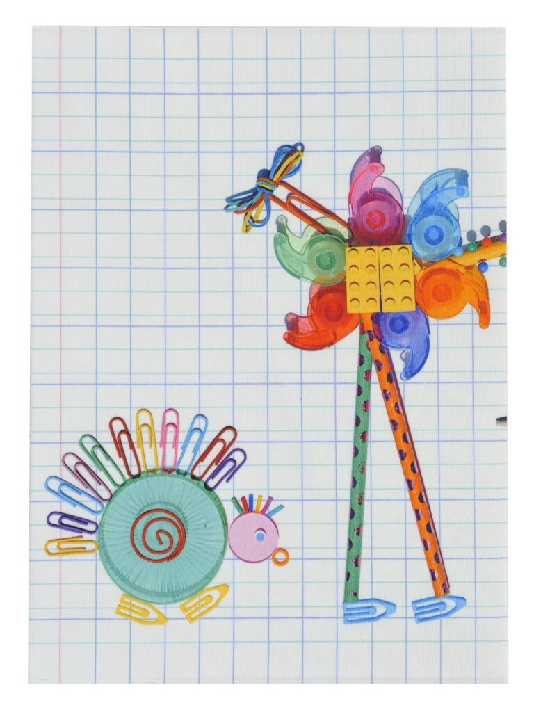 Maron Bouillie - Protège-cahier La bricole Multicolore - Maron Bouillie Paris