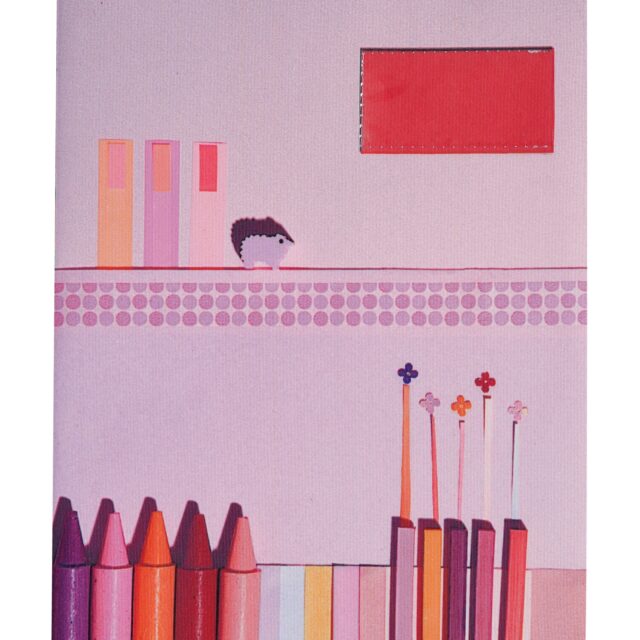 Maron Bouillie - Protège-cahier La bricole Rose - Maron Bouillie Paris