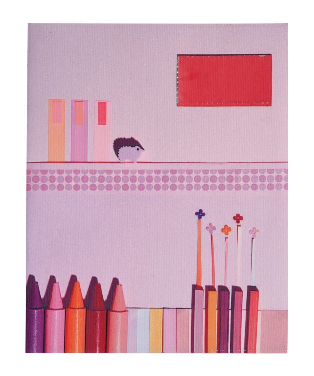 Maron Bouillie - Protège-cahier La bricole Rose - Maron Bouillie Paris