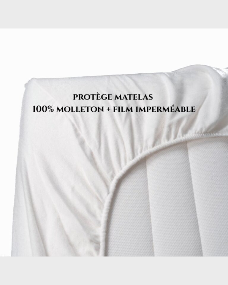 Blanc de Gerardmer - Protège matelas 100% molleton imperméable