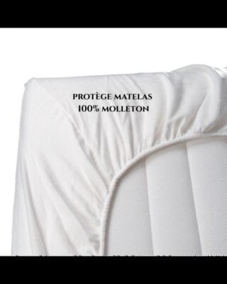 Blanc de Gérardmer - Protège Matelas Molleton 100% coton