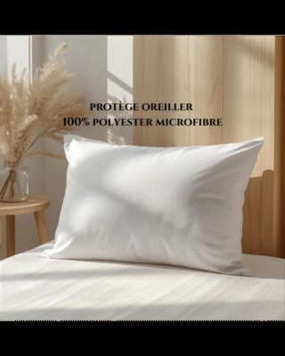 Blanc de Gérardmer - Protège oreiller 100% polyester microfibre
